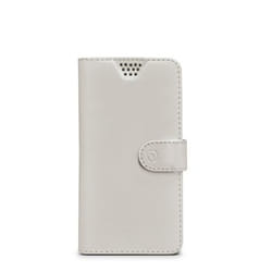 Celly WALLY UNICA custodia per cellulare 10,2 cm (4") Custodia a borsellino Bianco
