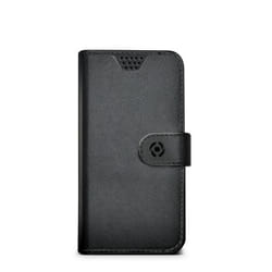 Celly WALLY UNICA custodia per cellulare 11,4 cm (4.5") Custodia a borsellino Nero
