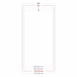 Celly WALLY UNICA custodia per cellulare 12,7 cm (5") Custodia a borsellino Nero - Vista aggiuntiva 4