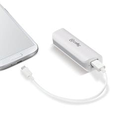 Celly Li-Ion 2600mAh Ioni di Litio Bianco
