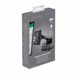 Celly GHOSTSUPERDASH supporto per personal communication Supporto passivo Telefono cellulare/smartphone Nero - Vista aggiuntiva 5