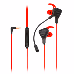 Celly CyberWired Auricolare Cablato In-ear Gaming Nero, Rosso - Vista aggiuntiva 4