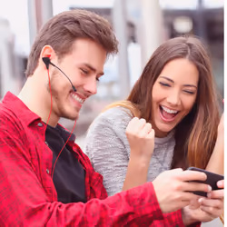 Celly CyberWired Auricolare Cablato In-ear Gaming Nero, Rosso - Vista aggiuntiva 6