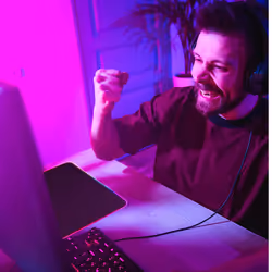 Celly CyberPad Tappetino per mouse per gioco da computer Nero - Vista aggiuntiva 4