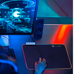 Celly CyberPad Tappetino per mouse per gioco da computer Nero - Vista aggiuntiva 5