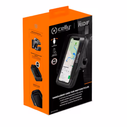 Celly RideCase Supporto passivo Telefono cellulare/smartphone Nero - Vista aggiuntiva 7