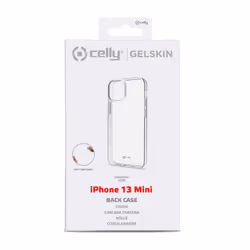 Celly GELSKIN Apple iPhone 13 Mini custodia per cellulare 5.4" Cover Trasparente - Vista aggiuntiva 4