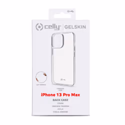 Celly GELSKIN Apple iPhone 13 Pro Max custodia per cellulare 6.7" Cover Trasparente - Vista aggiuntiva 4