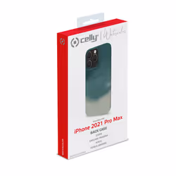 Celly WATERCOLOR iPhone 13 Pro Max custodia per cellulare 6.7" Cover Verde - Vista aggiuntiva 4