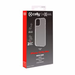 Celly HEXAGEL iPhone 13 Pro Max custodia per cellulare 17 cm (6.7") Cover Trasparente