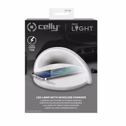Celly WLLIGHTCIRCLEWH Caricabatterie per dispositivi mobili Fotocamera, Comandi di gaming, Cuffie, Telefono cellulare, Power bank, Smartphone, Orologio intelligente, Tablet, Orologio, Indossabili Bianco AC Carica wireless Interno - Vista aggiuntiva 5