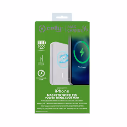 Celly MAGPB5000 Carica wireless Bianco - Vista aggiuntiva 4