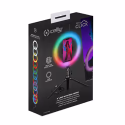 Celly CLICKRINGRGBBK luce di pannello a LED Rotondo - Vista aggiuntiva 6