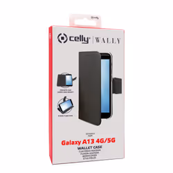 Celly Wally custodia per cellulare 6.5" Custodia a borsellino Nero - Vista aggiuntiva 6