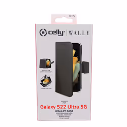 Celly Wally custodia per cellulare 17,3 cm (6.8") Custodia a borsellino Nero - Vista aggiuntiva 5