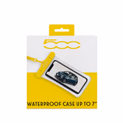 Celly SPROOFBAG500YL astuccio impermeabile Trasparente, Giallo - Vista aggiuntiva 2