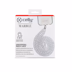 Celly LACETMARBLEWH accessorio per smartphone e telefoni cellulari Gancio - Vista aggiuntiva 4