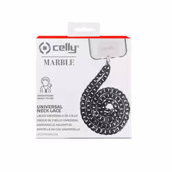 Celly LACETMARBLEBK accessorio per smartphone e telefoni cellulari Gancio - Vista aggiuntiva 5