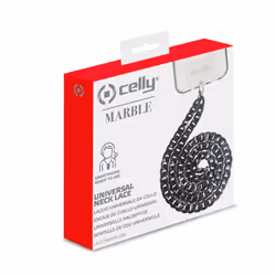 Celly LACETMARBLEBK accessorio per smartphone e telefoni cellulari Gancio - Vista aggiuntiva 6