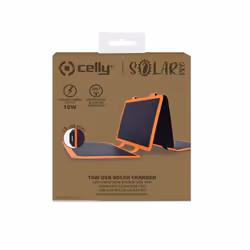 Celly Solarpro10W Smartphone Nero, Arancione Solare Esterno - Vista aggiuntiva 6