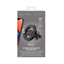 Celly GHOSTMAG Supporto attivo Telefono cellulare/smartphone Nero - Vista aggiuntiva 4