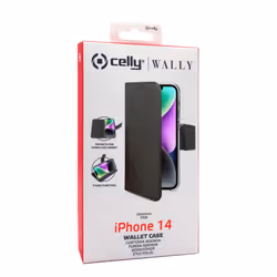 Celly Wally custodia per cellulare 6.1" Custodia a borsellino Nero - Vista aggiuntiva 6
