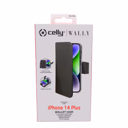 Celly Wally custodia per cellulare 6.7" Custodia a borsellino Nero - Vista aggiuntiva 6