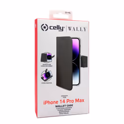 Celly Wally custodia per cellulare 6.7" Custodia a borsellino Nero - Vista aggiuntiva 5