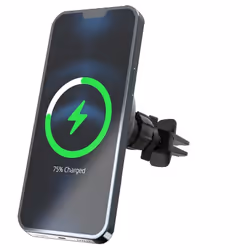 Celly GHOSTMAGCHARGE supporto per personal communication Supporto attivo Telefono cellulare/smartphone Nero - Vista aggiuntiva 4