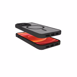 Celly Magmatt custodia per cellulare 6.1" Cover Nero, Trasparente - Vista aggiuntiva 4