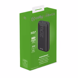 Celly PBPD20000EVOBK batteria portatile 20000 mAh Nero - Vista aggiuntiva 4