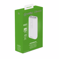 Celly PBPD20000EVOWH batteria portatile 20000 mAh Bianco - Vista aggiuntiva 4