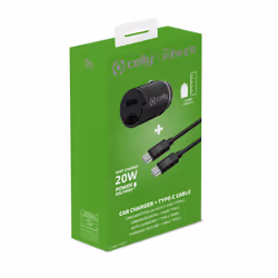 Celly CCMINITYPEC Caricabatterie per dispositivi mobili Smartphone, Tablet Nero Accendisigari Auto - Vista aggiuntiva 5
