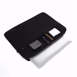 Celly NOMADSLEEVE15BK borsa per laptop 16" Custodia a tasca Nero - Vista aggiuntiva 5