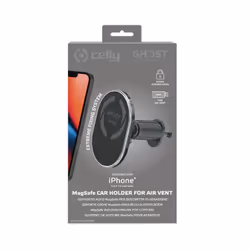 Celly GHOSTSUPERMAG Supporto passivo Telefono cellulare/smartphone Nero - Vista aggiuntiva 5