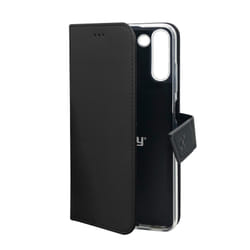 Celly Wally custodia per cellulare 6.1" Custodia flip a libro Nero