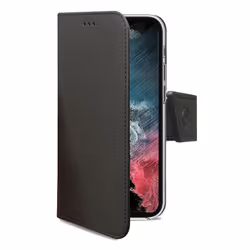 Celly Wally custodia per cellulare 6.1" Custodia flip a libro Nero - Vista aggiuntiva 4