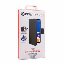 Celly WALLY1035 custodia per cellulare 6.6" Custodia a borsellino Nero - Vista aggiuntiva 4