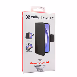 Celly WALLY1037 custodia per cellulare 6.4" Custodia flip a libro Nero - Vista aggiuntiva 3