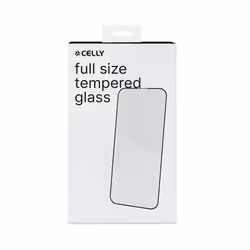Celly FULLGLASS1056BK protezione per lo schermo e il retro dei telefoni cellulari Pellicola proteggischermo trasparente Apple 1 pz