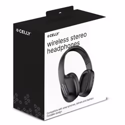 Celly FLOWBEATBK cuffia e auricolare Cuffie Wireless A Padiglione Business/Everyday USB tipo-C Bluetooth Nero - Vista aggiuntiva 4