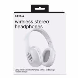 Celly FLOWBEATWH cuffia e auricolare Cuffie Wireless A Padiglione Business/Everyday USB tipo-C Bluetooth Bianco - Vista aggiuntiva 4