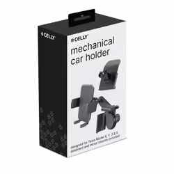 Celly MOUNTVENTPLUST supporto per personal communication Supporto passivo Telefono cellulare/smartphone Nero - Vista aggiuntiva 4
