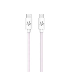 Celly USBCUSBCCOTTPK cavo USB 1,5 m USB C Rosa, Bianco