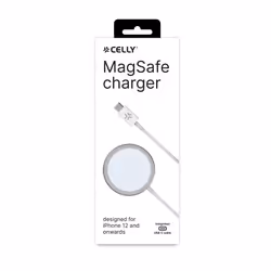 Celly MAGCHARGEPRO Caricabatterie per dispositivi mobili Smartphone Bianco USB Carica wireless Interno - Vista aggiuntiva 2