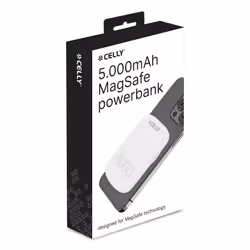 Celly MAGPB5000PROWH batteria portatile Carica wireless Bianco - Vista aggiuntiva 5