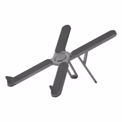 Celly SWMAGICSTANDX supporto per laptop Supporto per laptop e tablet Grigio scuro 40,6 cm (16") - Vista aggiuntiva 4