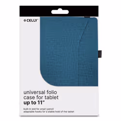 Celly UNIFOLIOTAB11BL custodia per tablet 27,9 cm (11") Custodia a libro Blu - Vista aggiuntiva 6
