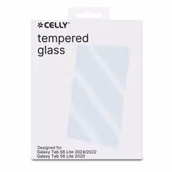 Celly GLASSTAB - Samsung Galaxy Tab S6 Lite 2024/ 2022/ 2020