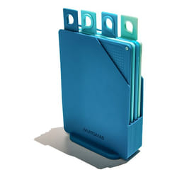 Muitomas CUTTINGBOARDBL tagliere da cucina Rettangolare Silicone Blu